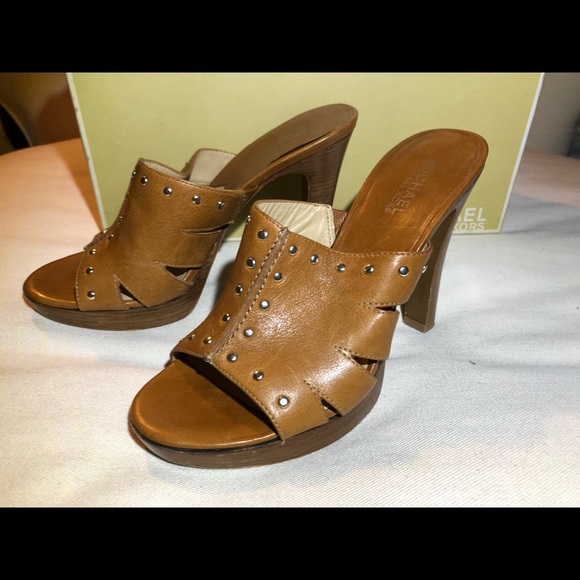 MICHAEL Michael Kors Shoes - Michael Kors Heel w/ Nailhead Accents (8)